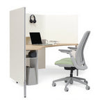 Soft Pods - Studio white background [AI office context]