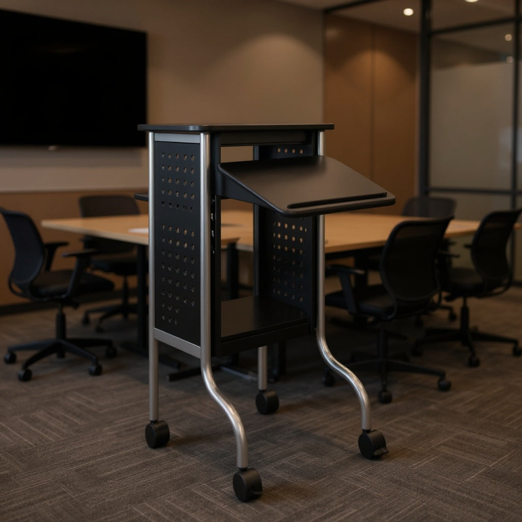 Scoot 8945BL Lectern - Office context B [AI office context]