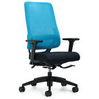 Sora Mesh Back Chair 6941 6942 - Studio white background [AI office context]