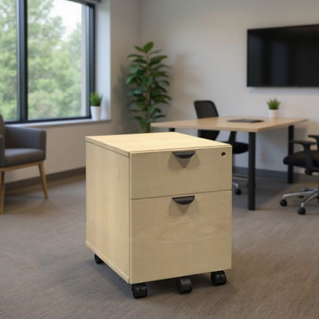 Heartwood Mobile Pedestal BF - Office context A [AI office context]