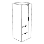 Cabinet / File / File / Right Wardrobe INV-6524CFFWR-24 Business Interiors