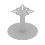 Metal Round Metal Base Business Interiors