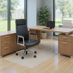Polycarbonate Chairmat for Hard Floors - Hard Floor 60"x 46" - Office context A [AI office context]