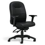Basics® Comfort-Time™ Ultra Multi-Tilter Big & Tall Chair - Studio white background [AI office context]