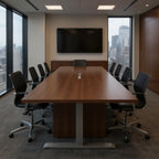 MANUAL HEIGHT ADJUSTABLE BASE (Tops sold separately) - Office context B [AI office context]