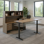 Offices to Go® Newland™ U-Shaped Suites NLP406 - Office context A [AI office context]