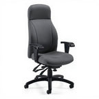 Echo 3670-3 Task Chair - Studio white background [AI office context]