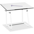 Drafting Table Safco Vista Drawing Table - Studio white background [AI office context]