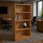 Bookcase 32" Wide x 14" Deep - Office context B [AI office context]