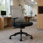 Zim Synchro-Tilter Chair High Back Mesh Mesh Back - Office context A [AI office context]