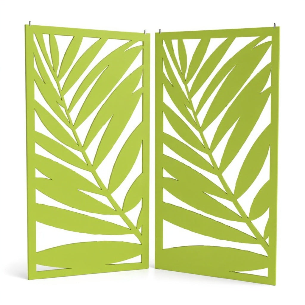 Felt Acoustic Room Dividers - Studio white background [AI office context]