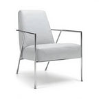 ML Series Lounge Chair - Studio white background [AI office context]