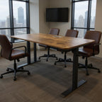 Two-Stage Electric Height Adjustable Table - Office context B [AI office context]