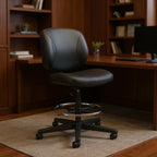 Yoho | Armless Drafting Task Chair Stool - Office context B [AI office context]