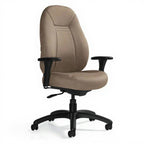 ObusForme Comfort Medium back Chair  1261-3 Schukra - Studio white background [AI office context]