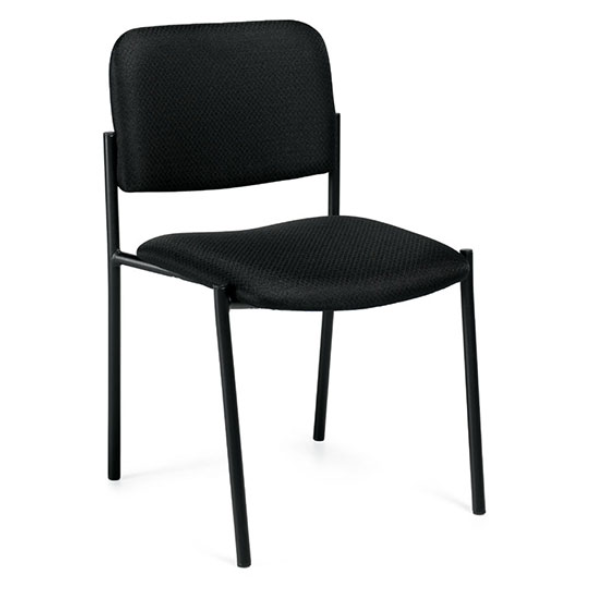 Armless low back stacking chair — MVL2748