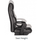 Concorde high back 24HR executive synchro-tilter, deep seat (2424-18) — 2424-18