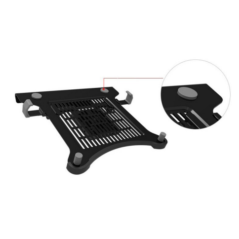 Laptop holder for 100-MA1C & 100-MA2C monitor arms only