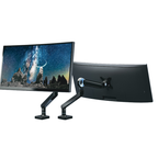 "new" pneumatic single-arm monitor stand