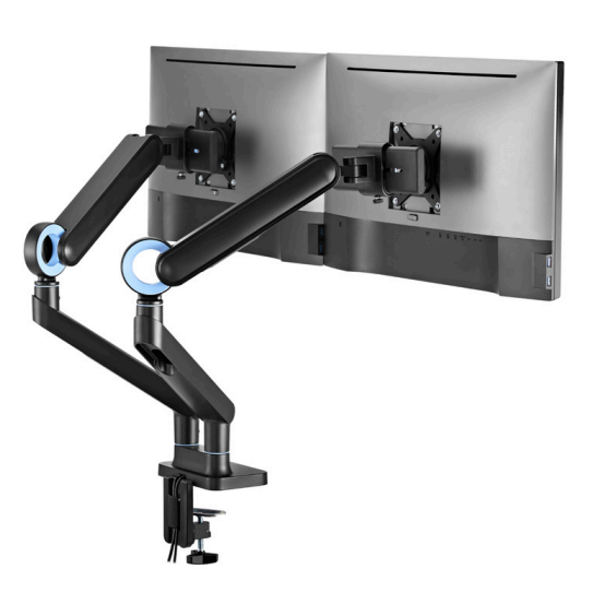 "New" Pneumatic Single-Arm Monitor Stand