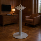 Metal Round Metal Base - Office context B [AI office context]