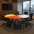Medicine Wheel Table Indigenous - Office context B [AI office context]