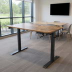 Two-Stage Electric Height Adjustable Table - Office context A [AI office context]