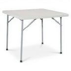Folding Table 36" BT36 Resin - Studio white background [AI office context]
