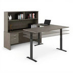 Offices to Go® Newland™ U-Shaped Suites NLP406 - Studio white background [AI office context]