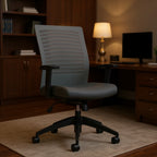Basics® Elora™ Home Office Synchro Tilter Chair - Office context B [AI office context]