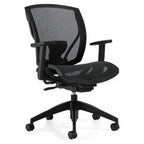Ibex | Mesh Seat & Back Multi-Tilter - Studio white background [AI office context]