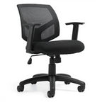Bolt | Mesh Back Tilter OTG11510B - Studio white background [AI office context]