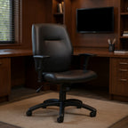 Marlee Midback Chair Bonded Leather MVL11722 - Office context B [AI office context]